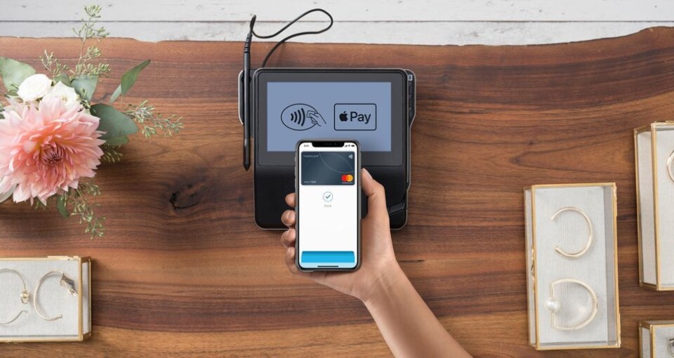 Illustrasjonsfoto, Apple Pay. Nå har den amerikanske teknologikjempen åpnet for at eksterne utviklere kan lage betalingsapper for Iphone.