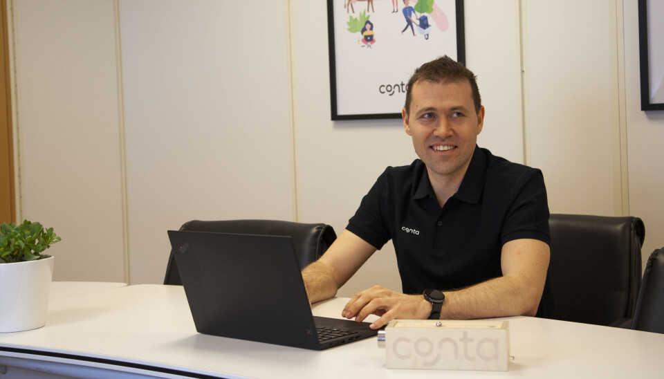 Daglig leder Jan-Tore Holen i Conta.