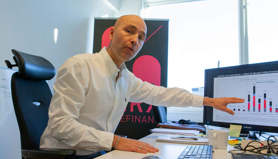 Lars Hafstad, daglig leder i Perx Folkefinansiering
