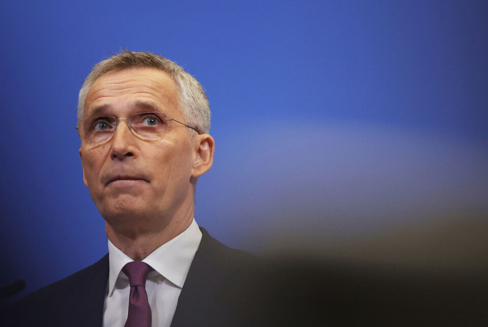Finansminister Jens Stoltenberg.
