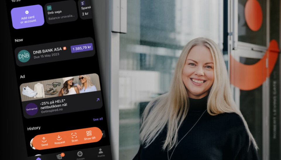 Kommunikasjonssjef Caroline Lunde i Vipps.