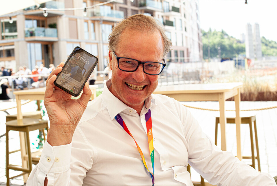 Øyvind Thomassen, divisjonsdirigent i Sbanken/DNB