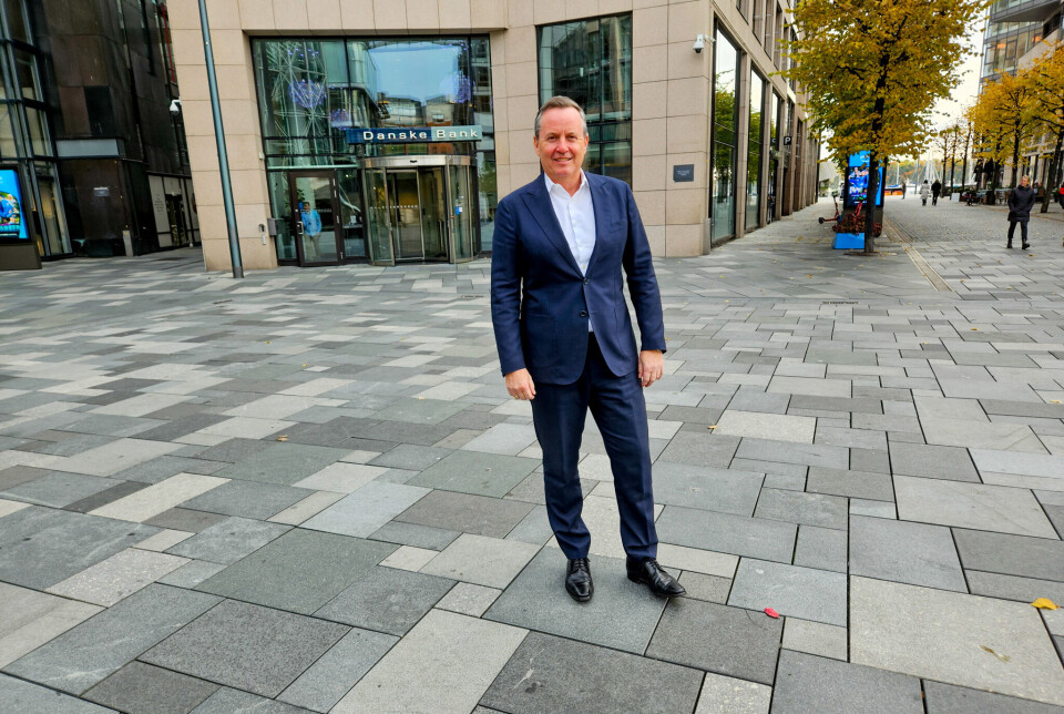 Den norske landssjefen i Danske Bank, Erlend Angelfoss.