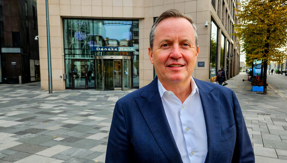 Den norske landssjefen i Danske Bank, Erlend Angelfoss.