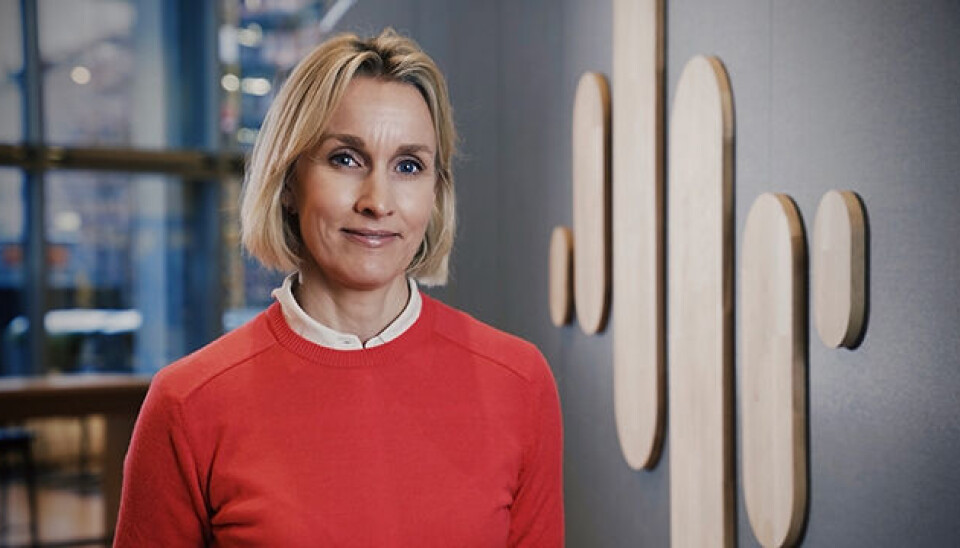 Leder personmarked og landssjef Randi Marjamaa i Nordea Norge.
