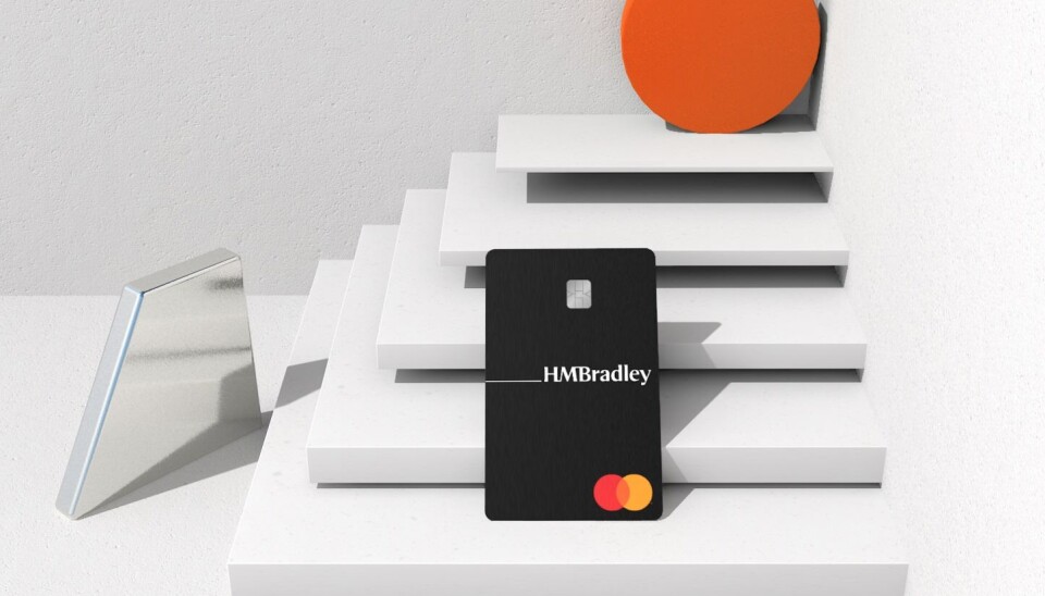 Illustrasjonsfoto av kredittkortet til digitalbanken HMBradley.