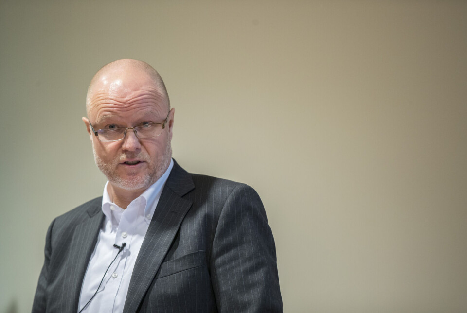 Styreleder Pål Svenkerud i Næringsbanken. Bildet er tatt i en tidligere anledning.