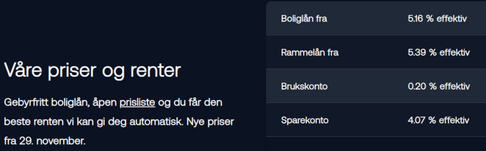 Skjermdump av Bulder.