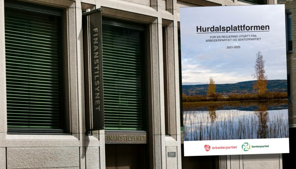 Kan Finanstilsynet leve som Hurdalsplattformen lærer?