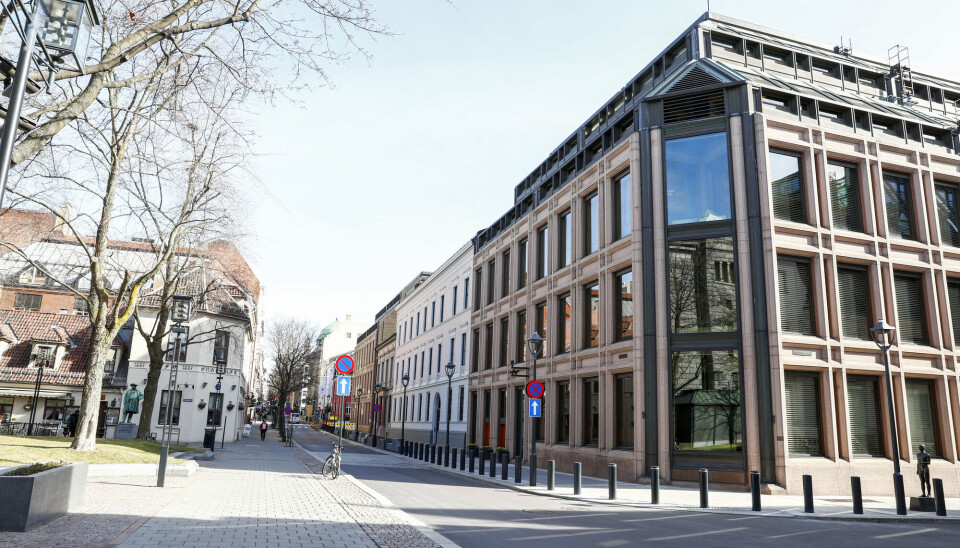 Norges Bank i Oslo.