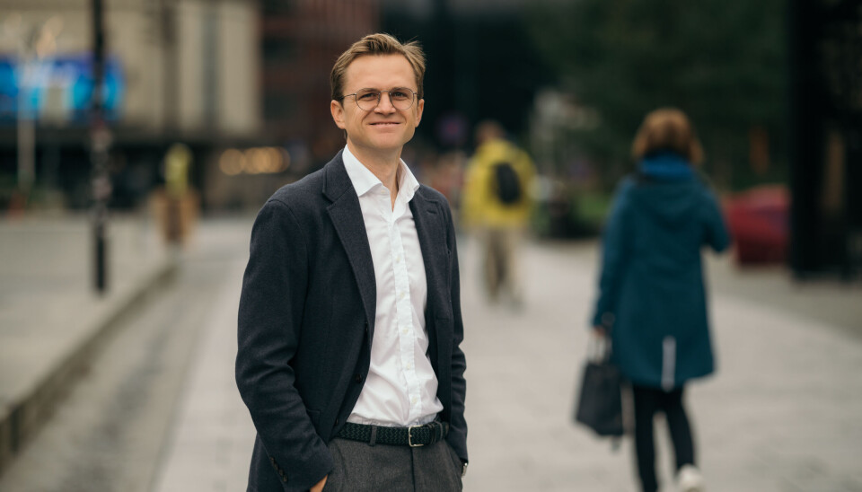 Øystein Kløvstad Langberg er kommunikasjonssjef i DNB.