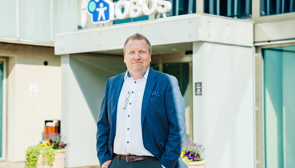 Administrerende direktør Øistein Gamst Sandlie i Obos-banken.