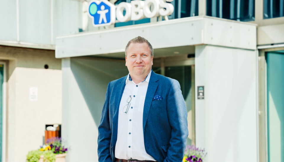 Administrerende direktør Øistein Gamst Sandlie i Obos-banken.