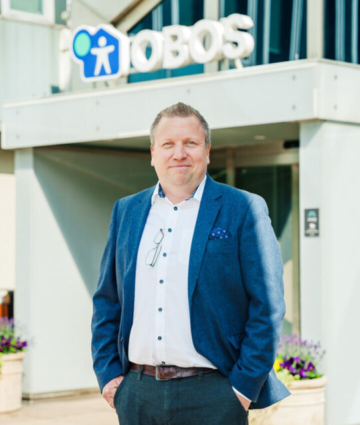 Administrerende direktør Øistein Gamst Sandlie i Obos-banken.