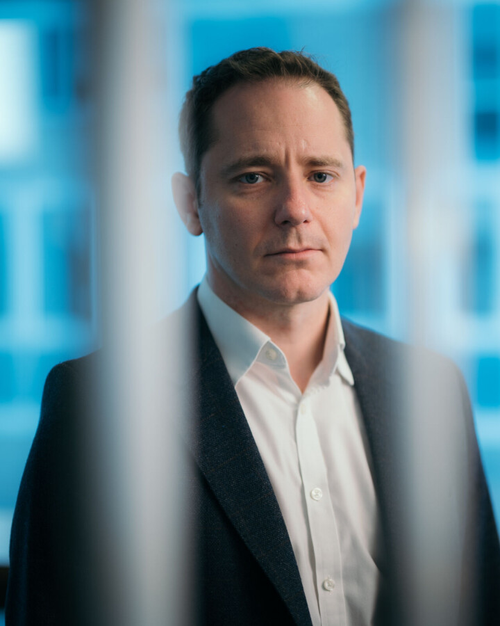 Avdelingsleder for financial cyber crime center hos DNB, Sebastian Takle.