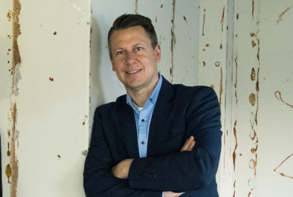 Administrerende banksjef i Trøgstad Sparebank, Lars Dingstad-Eriksen.