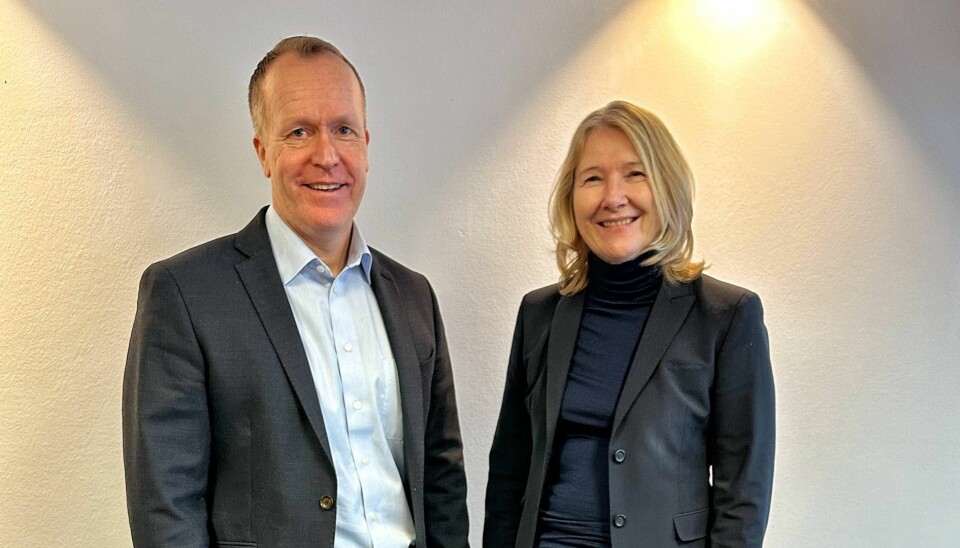 Administrerende banksjef i Skue, Hans Kristian Glesne, vil være administrerende banksjef i nye Skue, mens Åse Kjersti Øverdal blir viseadministrerende.