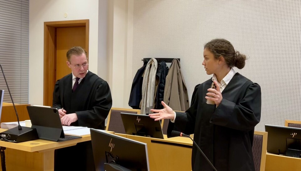 Advokat Per Magne Ristvedt og advokatfullmektig Vilde Karoline Lindsetmo Trana fra Schjødt advokatfirma,