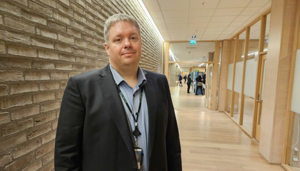 Sikkerhetsdirektør Anders Hardangen i DNB.