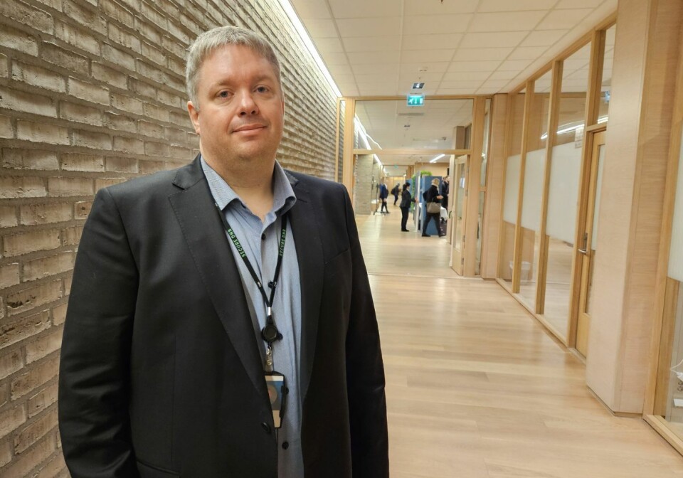 Sikkerhetsdirektør Anders Hardangen i DNB.