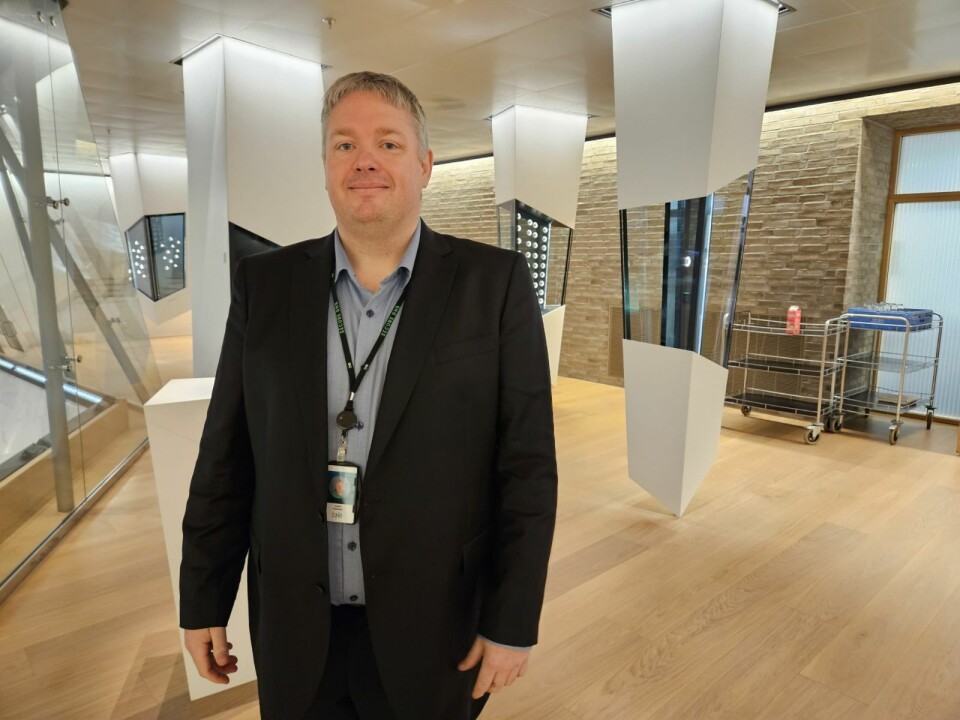 Sikkerhetsdirektør Anders Hardangen i DNB.