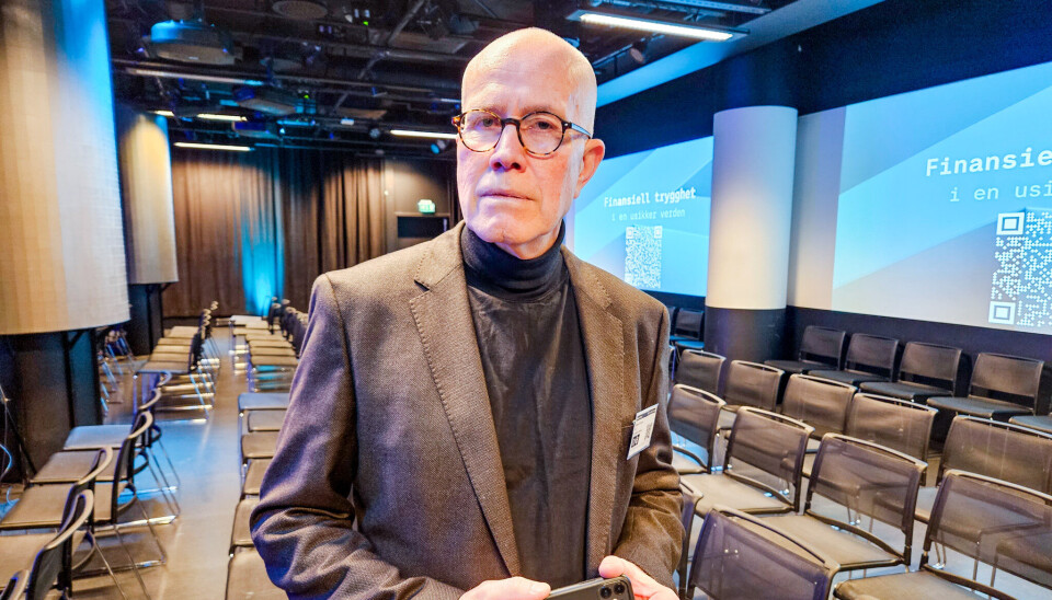 Stefan Larsson fra Nationella operativa avdelningen i det svenske politiet.