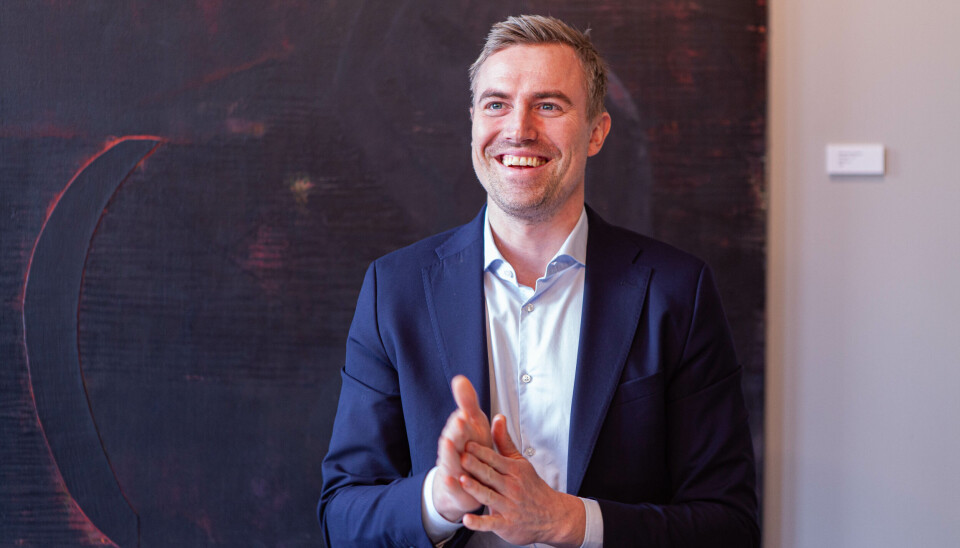 Kameo-sjef Sebastian Martens Harung har anledning til å smile stort.