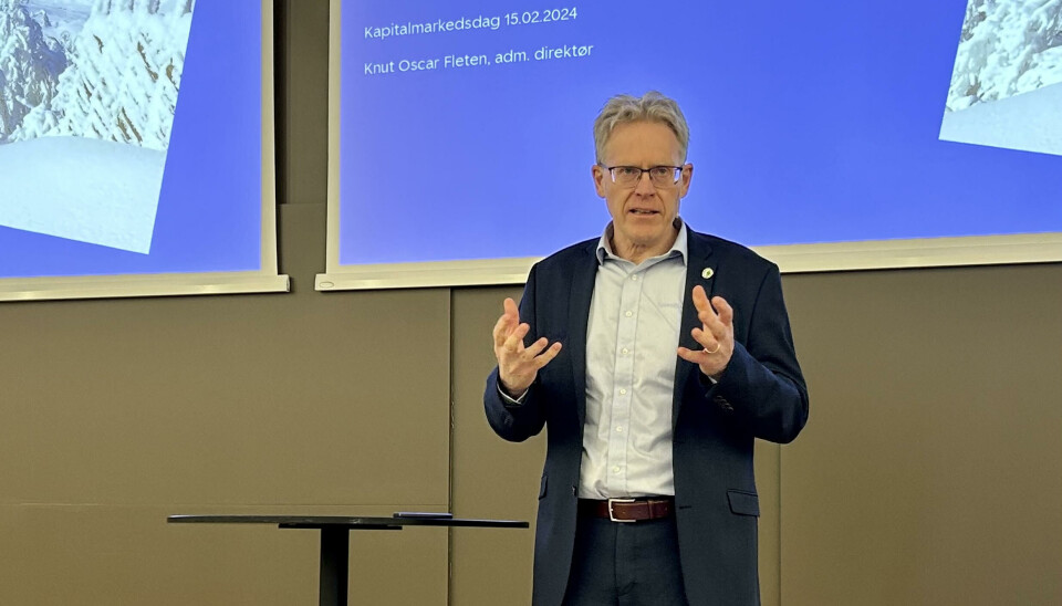Administrerende direktør Knut Oscar Fleten i Sparebank 1 Hallingdal Valdres.