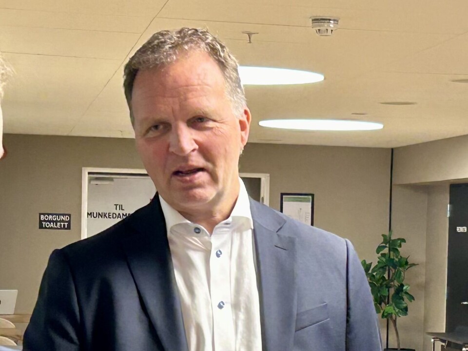 Administrerende direktør Allan Troelsen i Sparebank 1 Nordmøre.