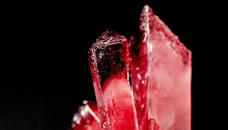 Illustrasjonsfoto, edelstener, rubiner