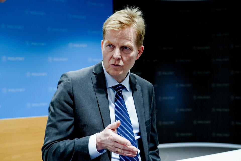 Økokrim sjef Pål Lønseth etter presentasjonen av Politiets trusselvurdering 2024.