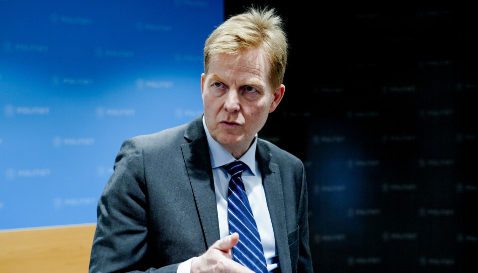 Økokrim sjef Pål Lønseth etter presentasjonen av Politiets trusselvurdering 2024.