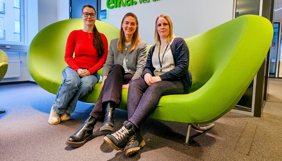 Fra venstre: Siri Asheim, Live Melkild og Isabel Vestli.