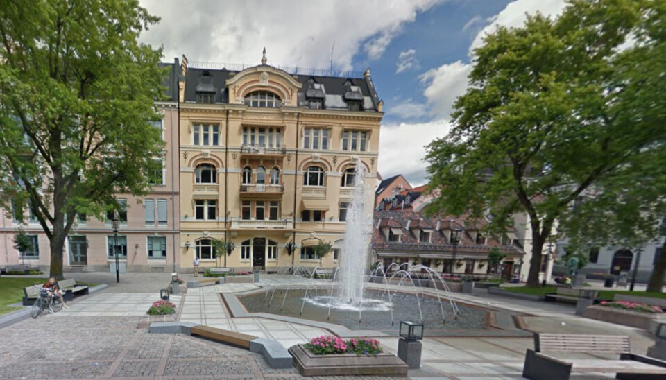 Kontoret til Mybank på Bankplassen i Oslo.