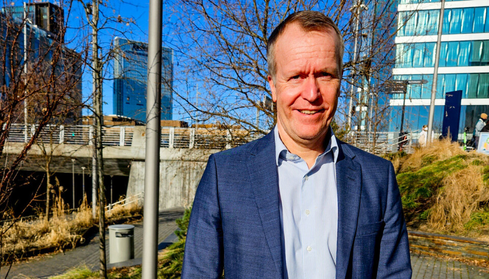 Administrerende banksjef i Skue Sparebank, Hans Kristian Glesne.