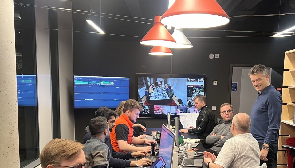 Nattarbeid. Vipps-sjef Rune Garborg fulgte nøye med da den danske virksomheten ble koblet til samme plattform som resten av selskapet.