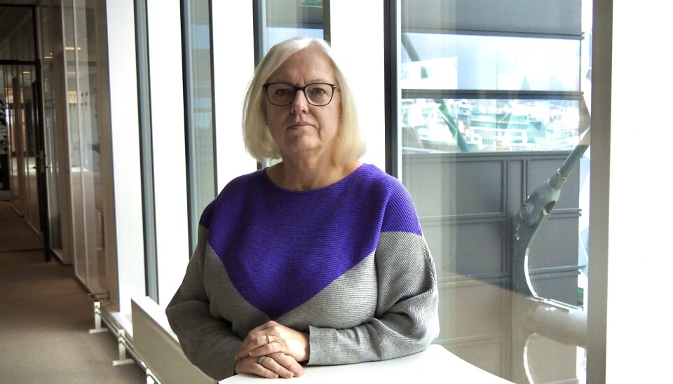 Vigdis Mathisen, leder i Finansforbundet.