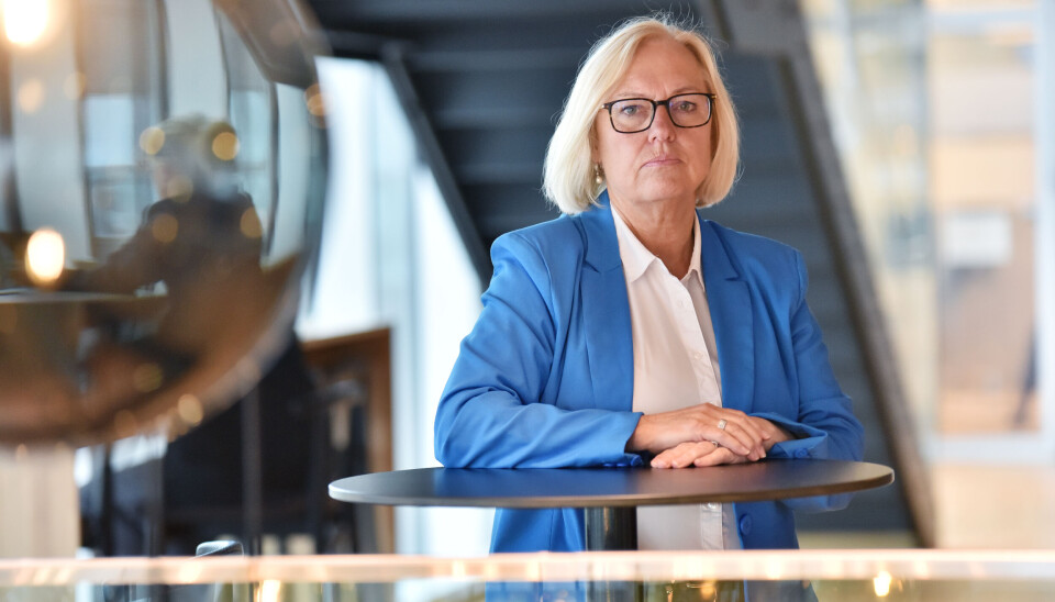 Vidgis Mathisen, leder i Finansforbundet.