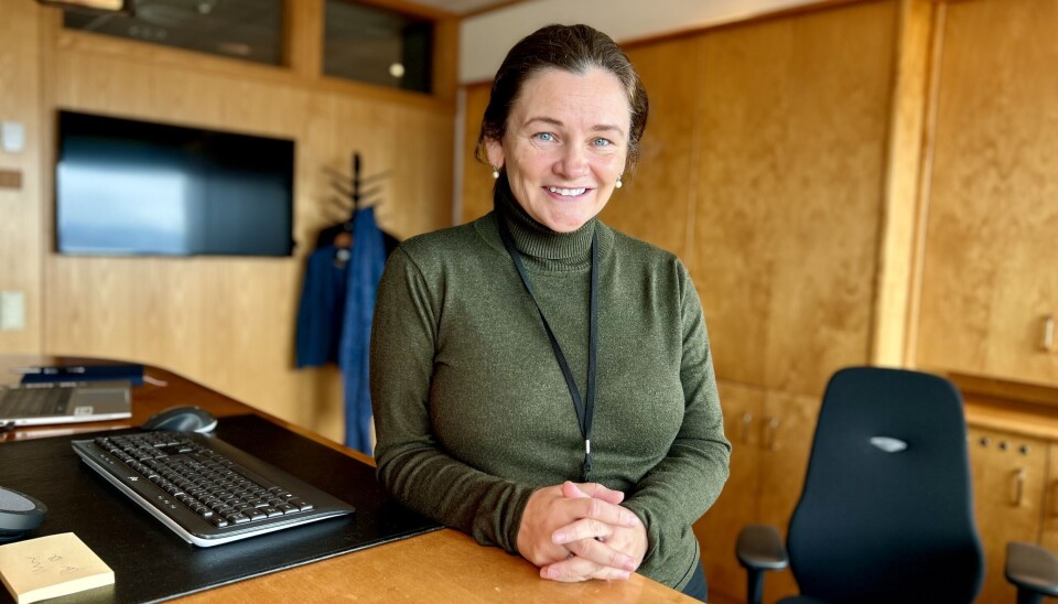 Klara Lise Aasen i sitt nye kontor på Hamar.