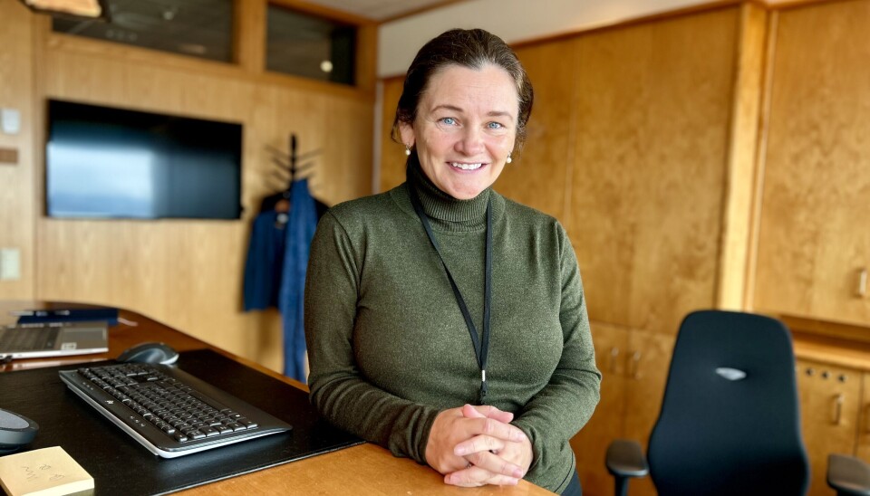 Klara Lise Aasen i sitt nye kontor på Hamar.