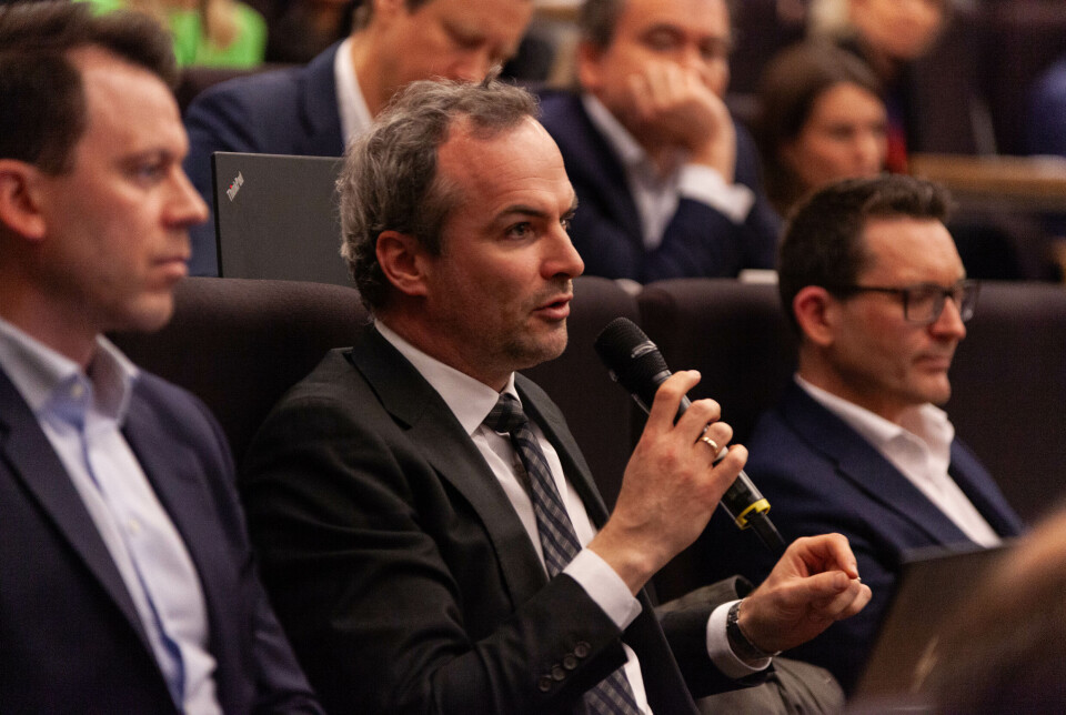 Vegard Toverud, analytiker Pareto, var blant de som var opptatt av renteinntektene til DNB.