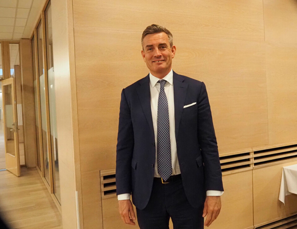 Harald Serck-Hanssen, leder for bedriftsmarkedet i DNB