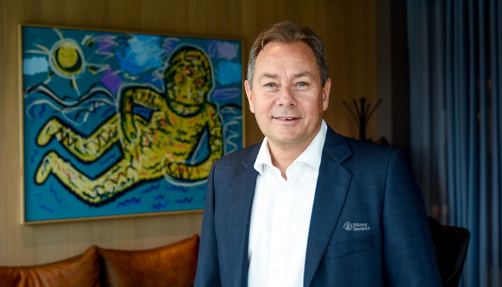 Administrerende banksjef i Marker og Eidsberg Sparebank, Glenn Malcolm Haglund.