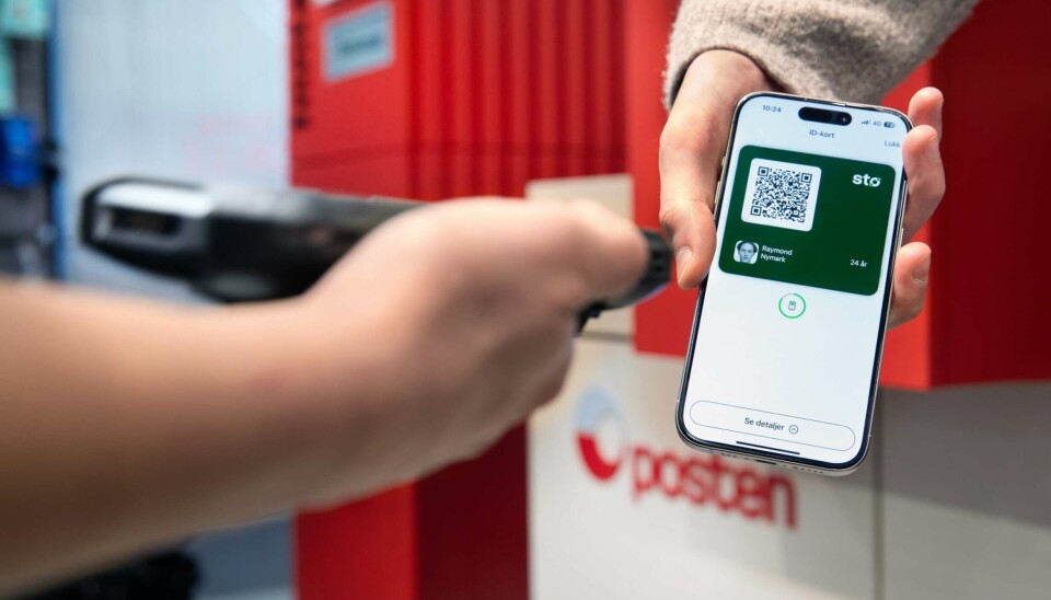 Posten var en de første som aksepterte BankIDs digitale ID-kort som gyldig legitimasjon.