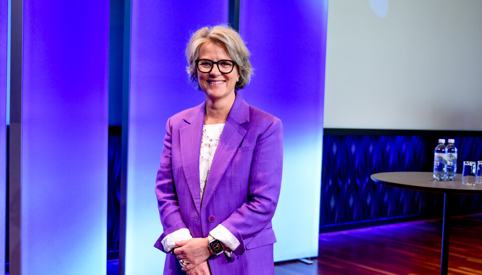 Konsernsjef i Sparebank 1 SR-Bank, Benedicte Schilbred Fasmer, bli konsernsjef i SNN en liten stund før hun går til Telenor.