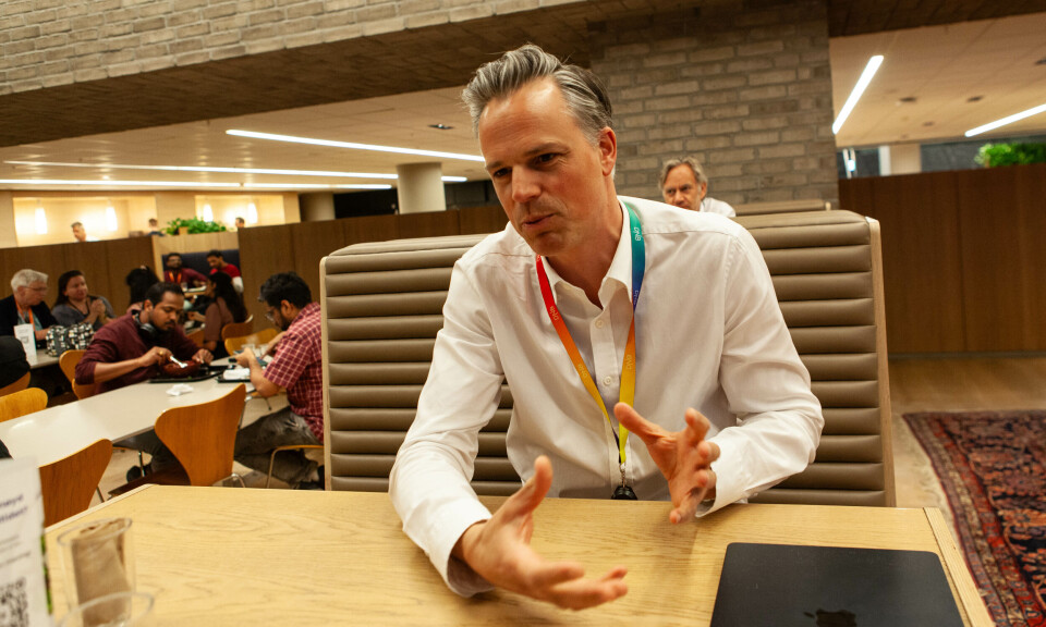 Even Westerveld, konserndirektør for Mennesker og Kommunikasjon i DNB