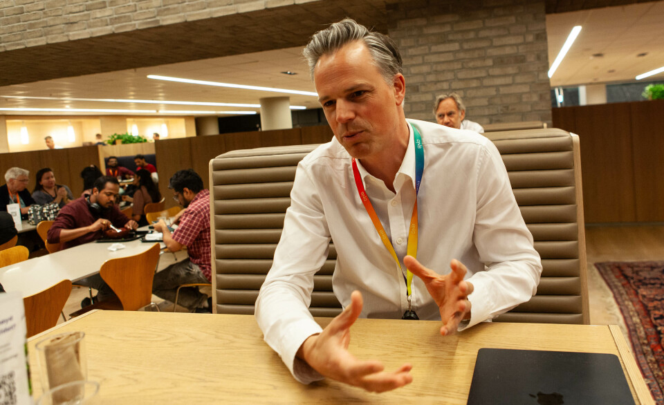 Even Westerveld, konserndirektør for Mennesker og Kommunikasjon i DNB