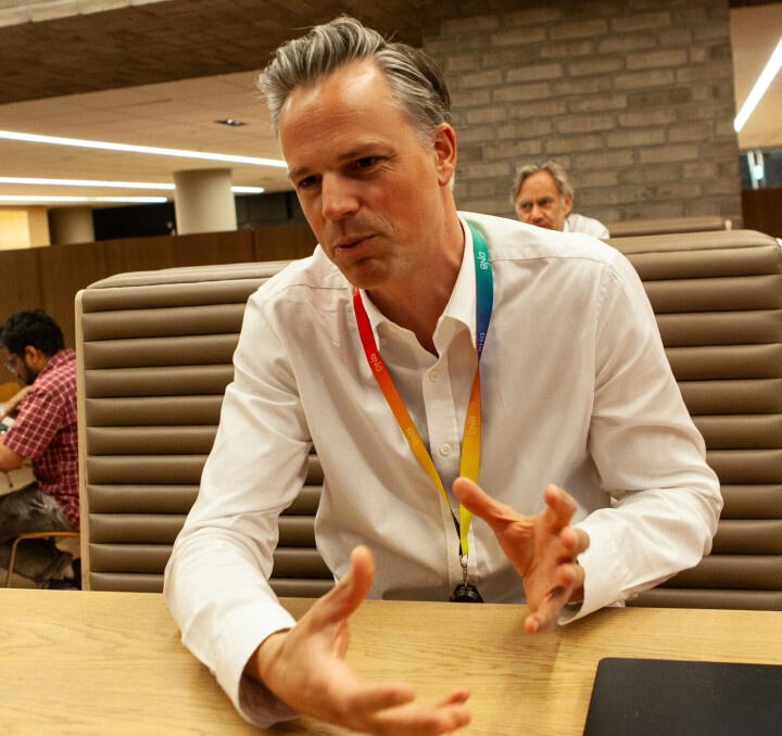 Even Westerveld, konserndirektør for Mennesker og Kommunikasjon i DNB