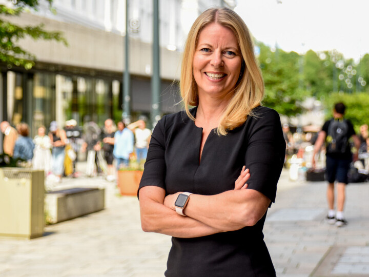 Administrerende banksjef i Bien Sparebank, Lena Jørundland.