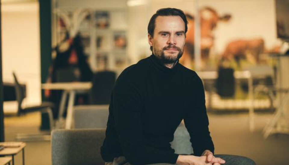Digita- og markedssjef Petter Remen Hanssen i Landkreditt Bank.